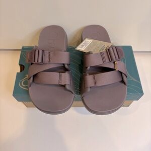 NWT Chaco Chillos Slides, Sandals, Size Women’s 9, Sparrow